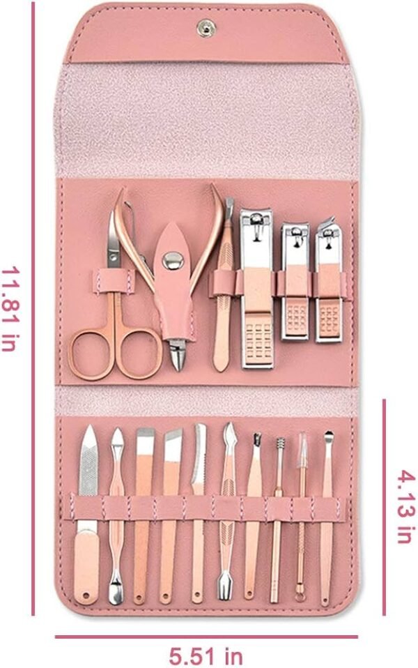 16Pcs Mani Pedicure Kits-Gymnomed - Image 2