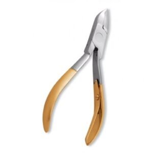 Gold Pleated Cuticle Nipper – High Precision