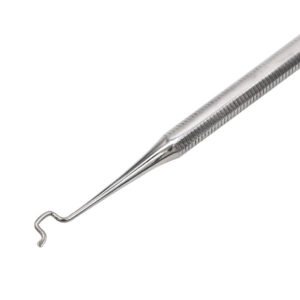 Ligature tucker for orthodontic ligature wire placement and tucking
